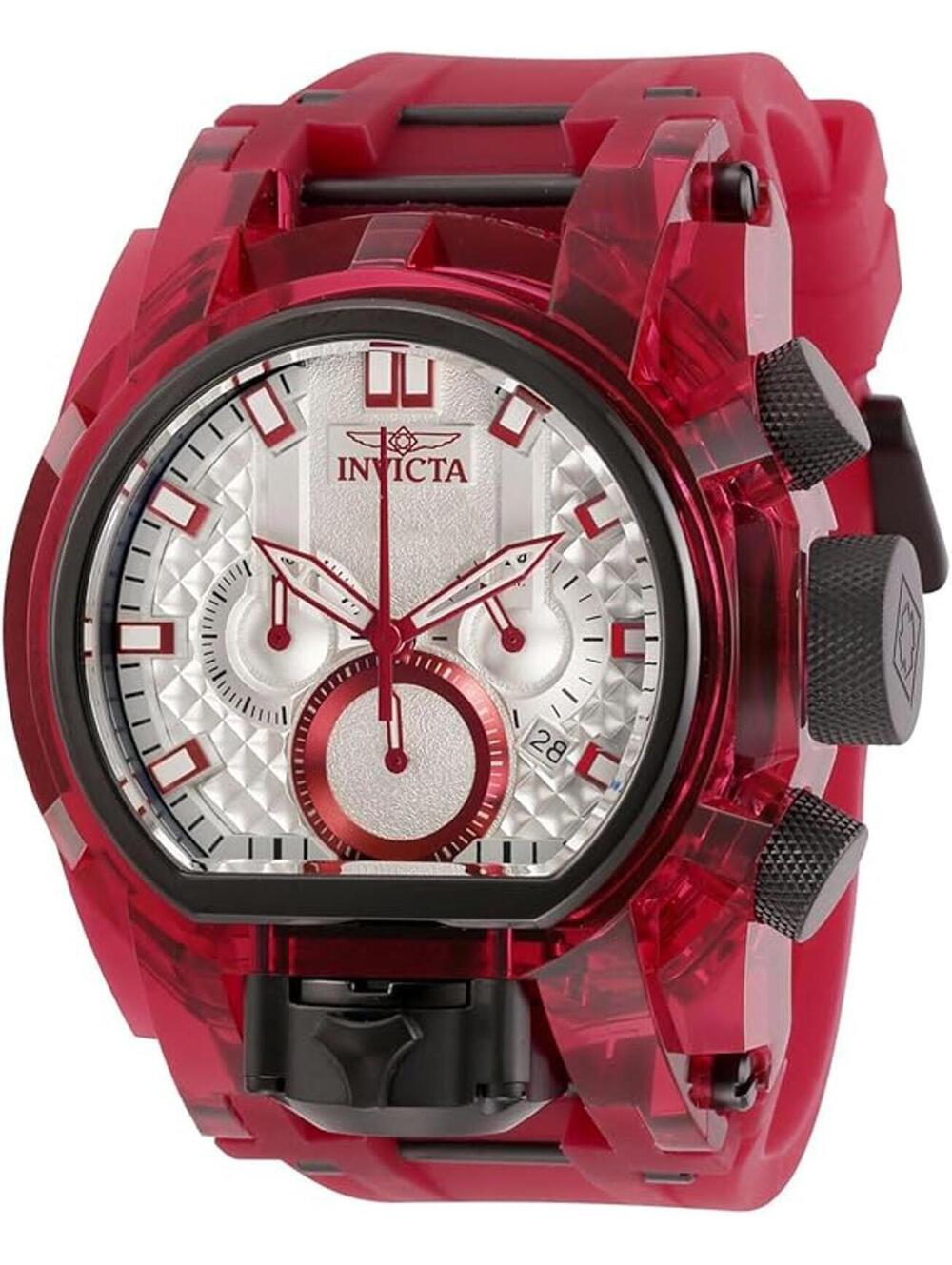Invicta Bolt Zeus Magnum 52mm Anatomic Dual Dial Chronograph Watch (29996)